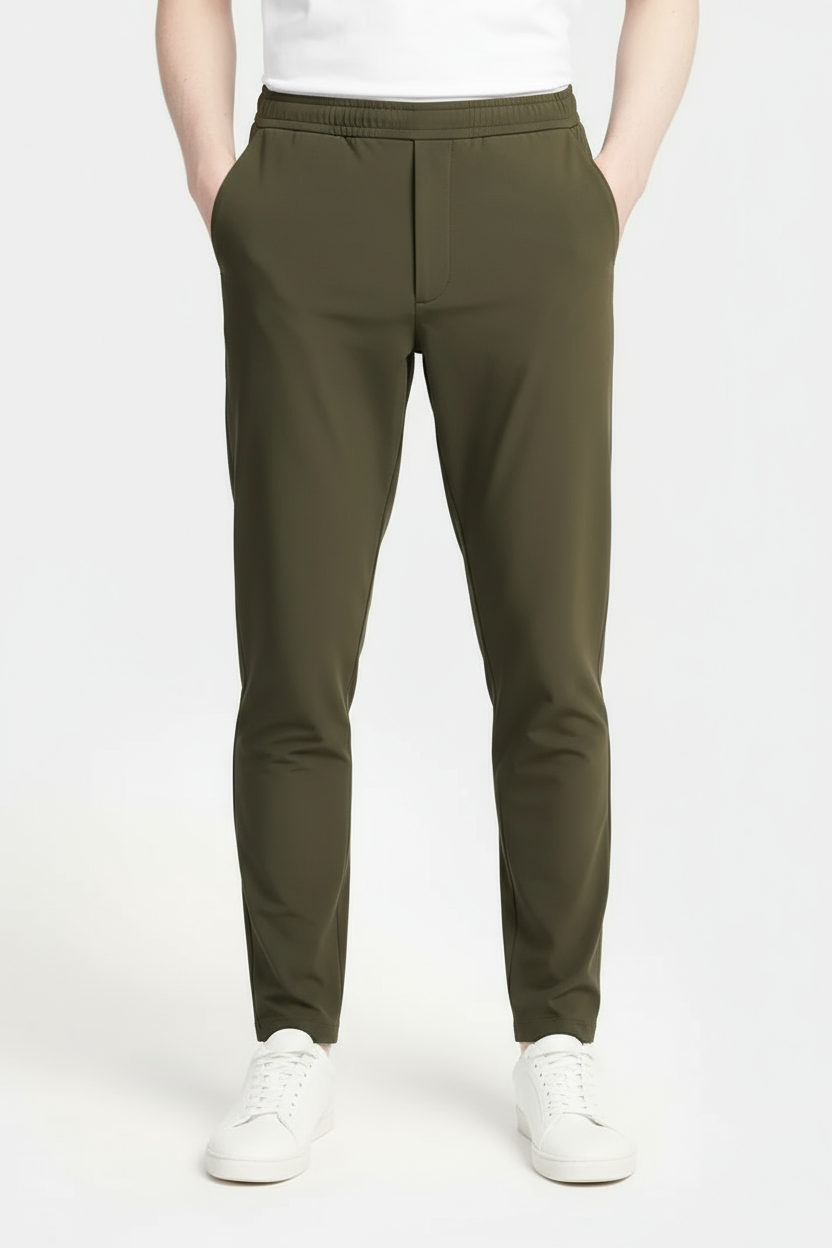 Dark Green Tech Suit