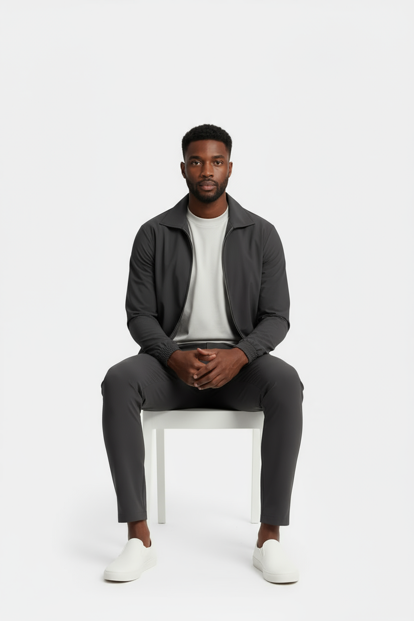 Slate Grey Tech Pants