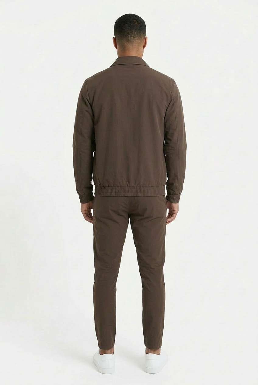 Mocha Brown Tech Suit