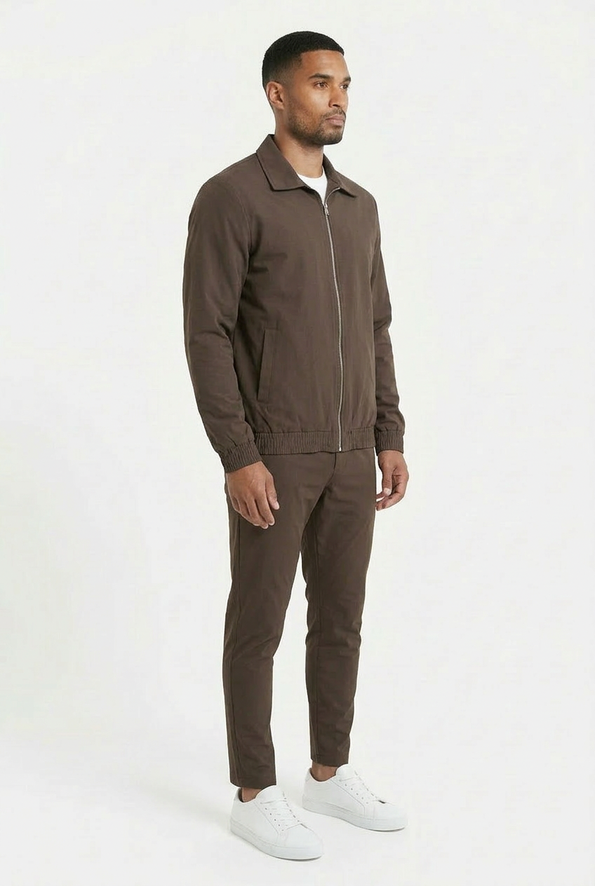 Mocha Brown Tech Suit