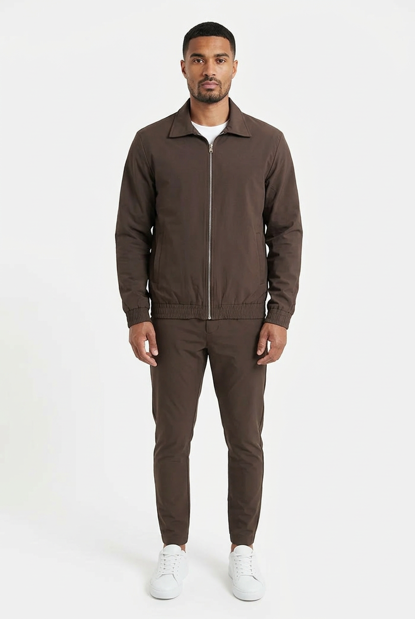 Mocha Brown Tech Suit